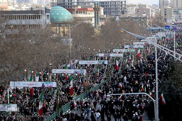راهپیمایی یوم‌الله ۲۲ بهمن در تهران
