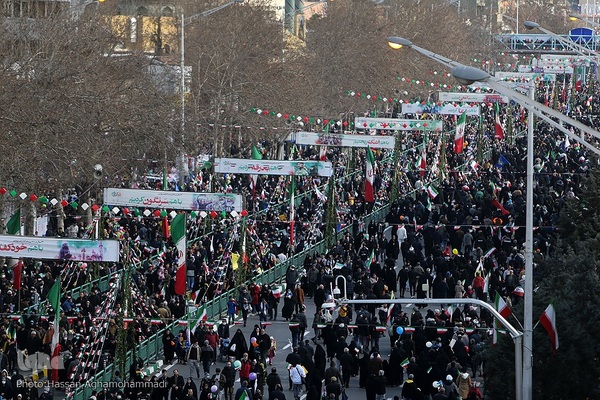 راهپیمایی یوم‌الله ۲۲ بهمن در تهران