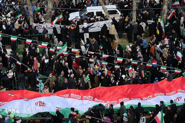 راهپیمایی یوم‌الله ۲۲ بهمن در تهران