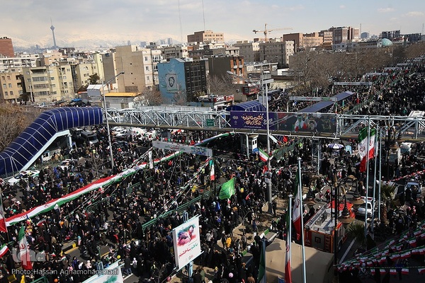 راهپیمایی یوم‌الله ۲۲ بهمن در تهران