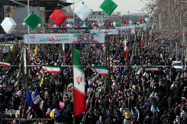 راهپیمایی یوم‌الله ۲۲ بهمن در تهران