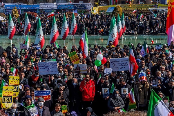 راهپیمایی 22بهمن در اصفهان