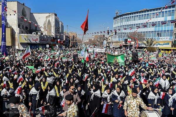 راهپیمایی 22بهمن در شیراز