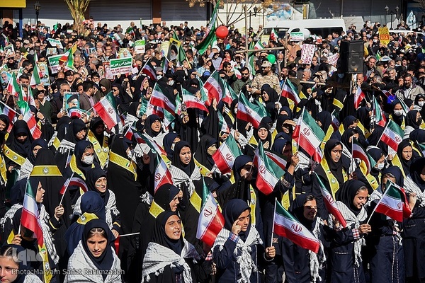 راهپیمایی 22بهمن در شیراز