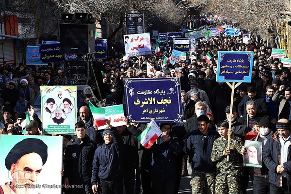 راهپیمایی 22بهمن در اهر
