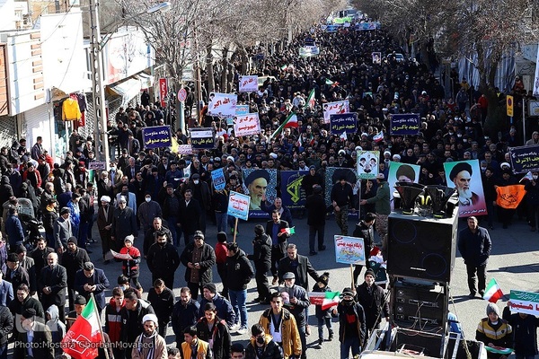 راهپیمایی 22بهمن در اهر