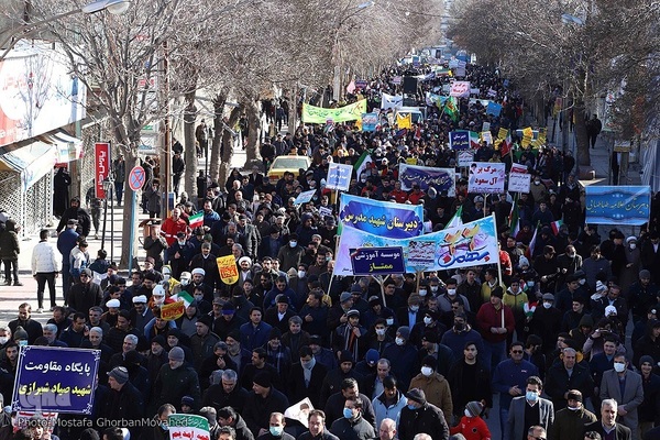 راهپیمایی 22بهمن در اهر