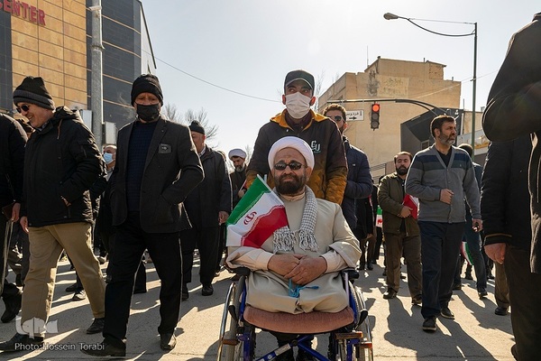 راهپیمایی یوم‌الله ۲۲بهمن در شهرکرد