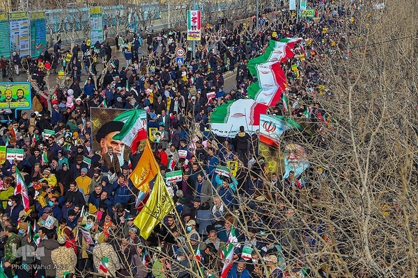 راهپیمایی یوم‌الله ۲۲بهمن در بجنورد