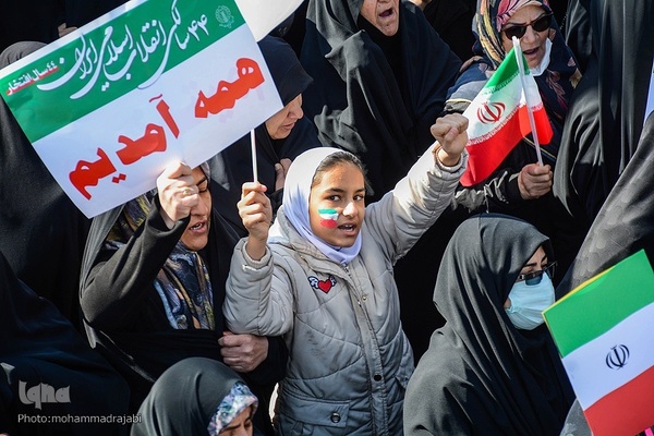 راهپیمایی یوم‌الله ۲۲بهمن در محلات 