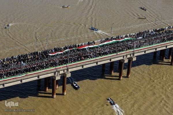 راهپیمایی یوم‌الله ۲۲ بهمن در اهواز
