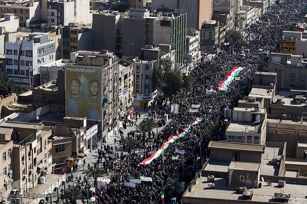 راهپیمایی یوم‌الله ۲۲ بهمن در اهواز