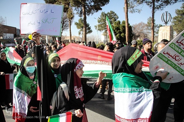 راهپیمایی یوم‌الله ۲۲ بهمن در یزد