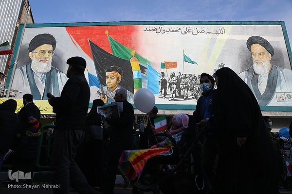 راهپیمایی یوم‌الله ۲۲ بهمن در تهران