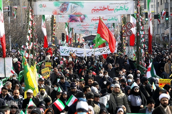 راهپیمایی یوم‌الله ۲۲ بهمن در تهران