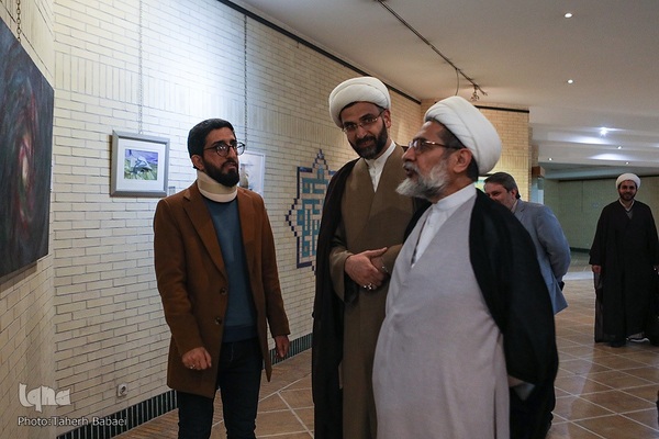 آئین افتتاحیه نمایشگاه هنرهای تجسمی نور در موزه ملی قرآن کریم