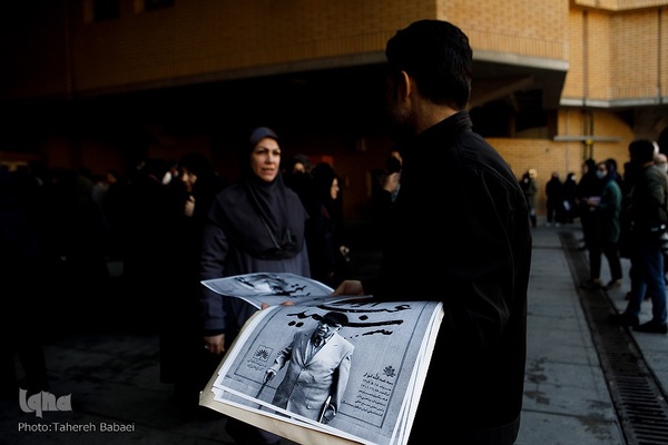 مراسم تشییع استاد سید عبدالله انوار