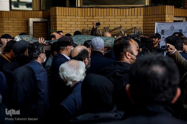 مراسم تشییع استاد سید عبدالله انوار