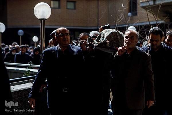 مراسم تشییع استاد سید عبدالله انوار