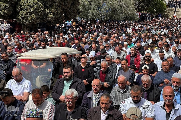 اولین نماز جمعه مسجدالاقصی در ماه مبارک رمضان