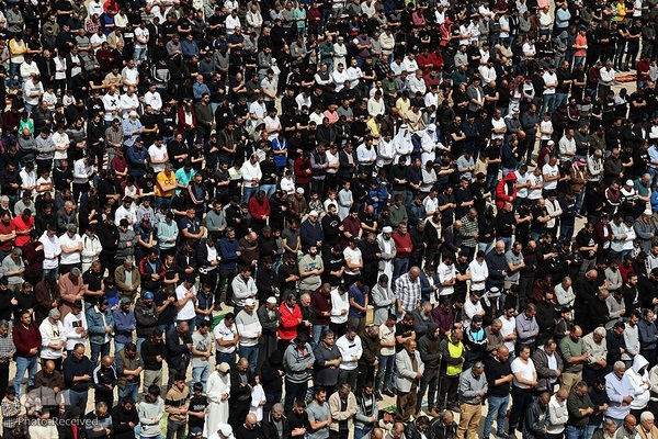 اولین نماز جمعه مسجدالاقصی در ماه مبارک رمضان
