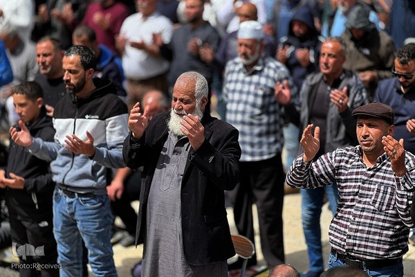 اولین نماز جمعه مسجدالاقصی در ماه مبارک رمضان