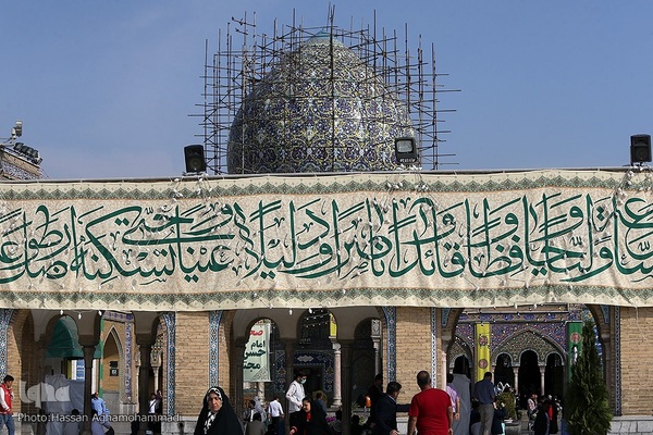 حرم عبدالعظیم حسنی (ع) در بهار جانها