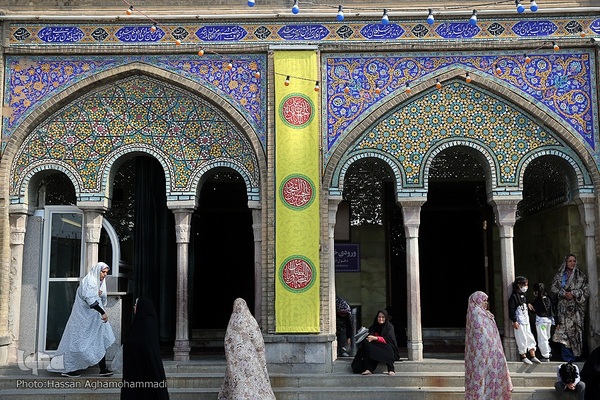 حرم عبدالعظیم حسنی (ع) در بهار جانها