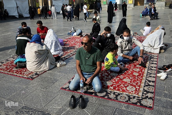 حرم عبدالعظیم حسنی (ع) در بهار جانها