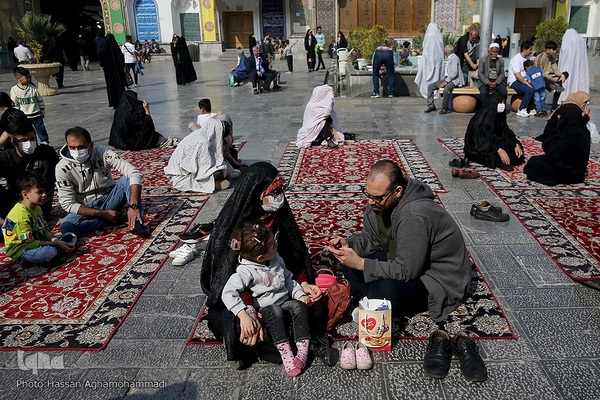 حرم عبدالعظیم حسنی (ع) در بهار جانها