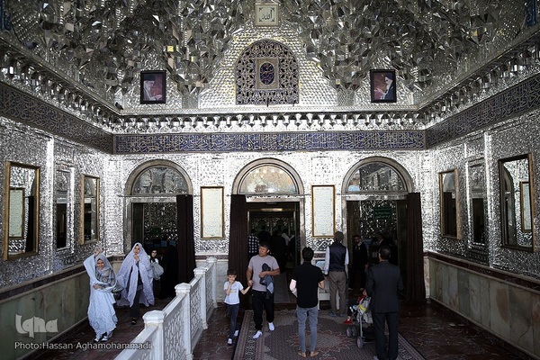 حرم عبدالعظیم حسنی (ع) در بهار جانها