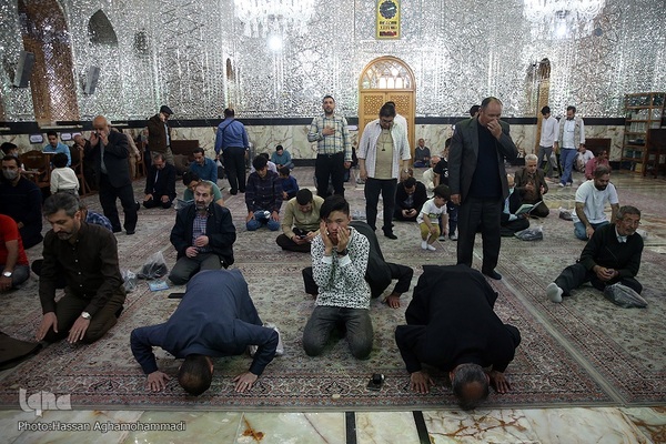 حرم عبدالعظیم حسنی (ع) در بهار جانها