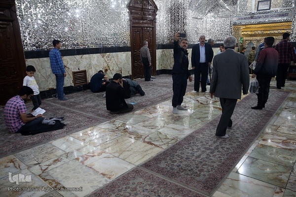 حرم عبدالعظیم حسنی (ع) در بهار جانها