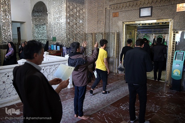 حرم عبدالعظیم حسنی (ع) در بهار جانها