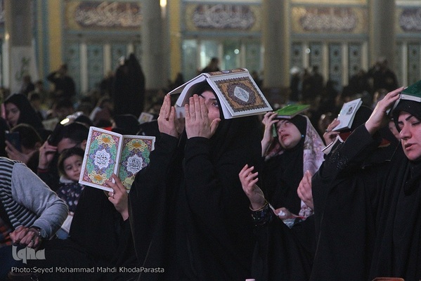 مراسم احیای شب نوزدهم ماه مبارک رمضان در مسجد مقدس جمکران قم