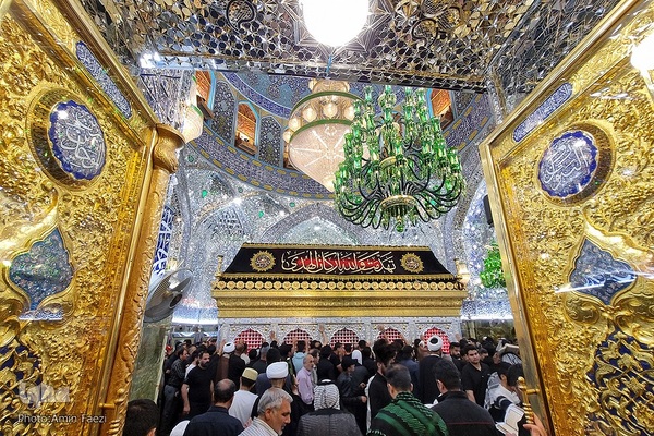 احیا در حرم امام علی‎‎