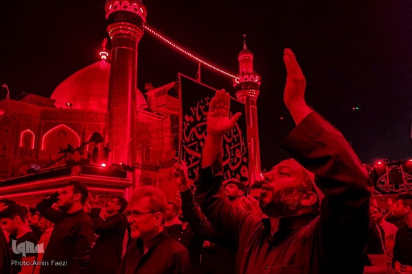 احیا در حرم امام علی‎‎