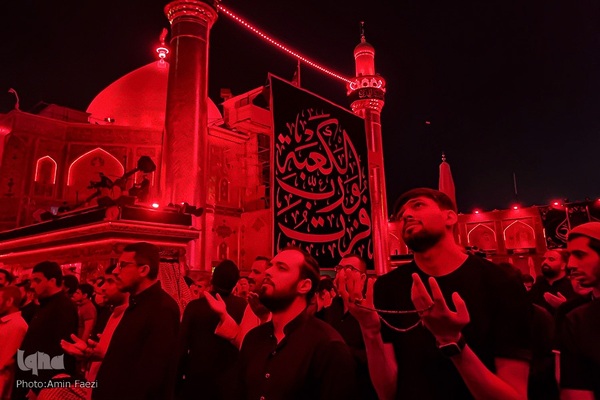 احیا در حرم امام علی‎‎