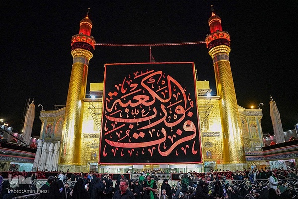 احیا در حرم امام علی‎‎