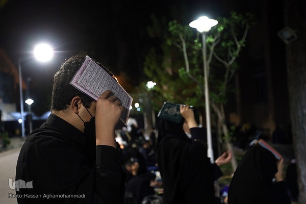 مراسم احیای شب بیست و یکم ماه مبارک رمضان  هیات الزهرای دانشجویان دانشگاه صنعتی شریف
