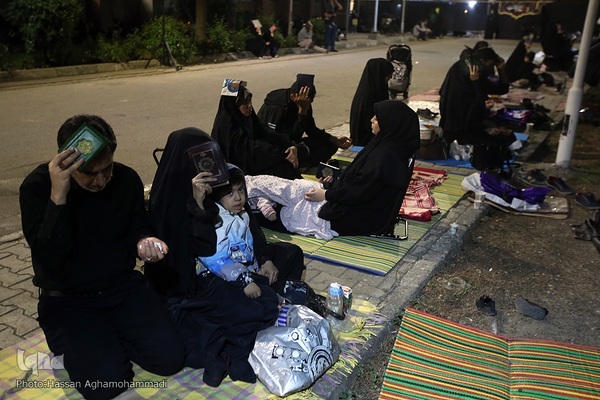 مراسم احیای شب بیست و یکم ماه مبارک رمضان  هیات الزهرای دانشجویان دانشگاه صنعتی شریف