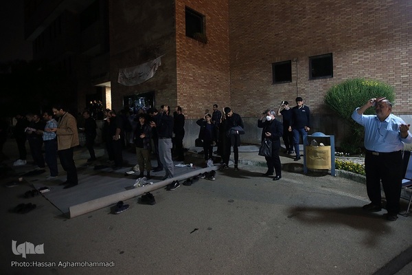 مراسم احیای شب بیست و یکم ماه مبارک رمضان  هیات الزهرای دانشجویان دانشگاه صنعتی شریف