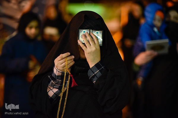 مراسم احیای شب بیست و یکم ماه مبارک رمضان در خراسان شمالی