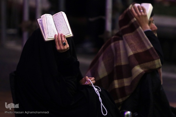 مراسم احیای شب ۲۳ ماه مبارک رمضان در مسجد امام صادق (ع) میدان فلسطین