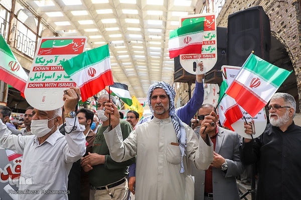 راهپیمایی روز قدس در سراسر ایران