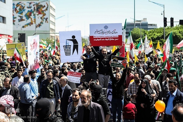 راهپیمایی روز قدس در سراسر ایران