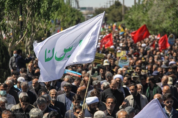 راهپیمایی روز قدس در سراسر ایران