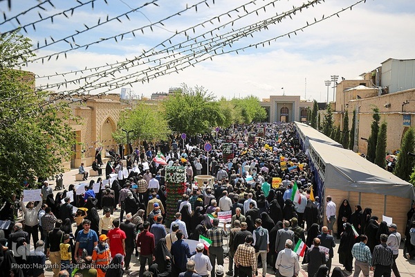 راهپیمایی روز قدس در سراسر ایران