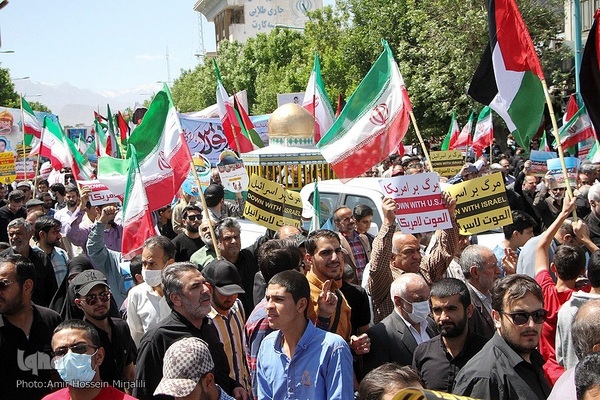 راهپیمایی روز قدس در سراسر ایران