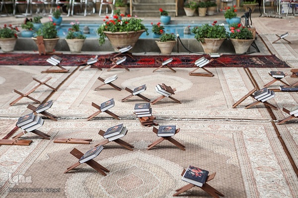 ترتیل‌خوانی قرآن در خانه مدرس